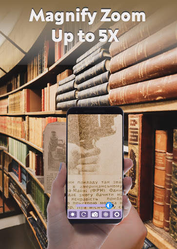 Magnifier zoomer  with Deep Freez screenshot 1