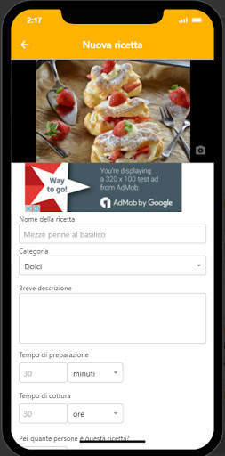 FoodBook - recipes social media apps screenshot 2