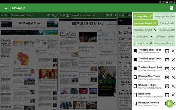 Androwser: Multiview Browser screenshot 12