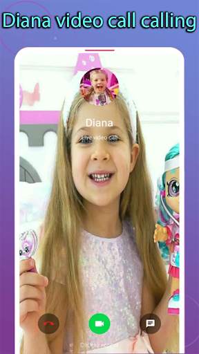 Fake Video Call Diana Funny Roma - Vlad Niki Free screenshot 2