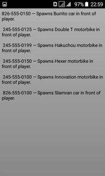 Codes for GTA 4 (PC) screenshot 2
