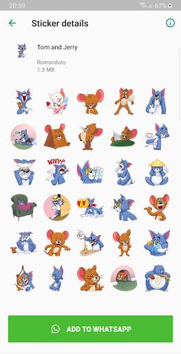 Nuevos Stickers Caricaturas Graciosas Wastickerapp screenshot 2
