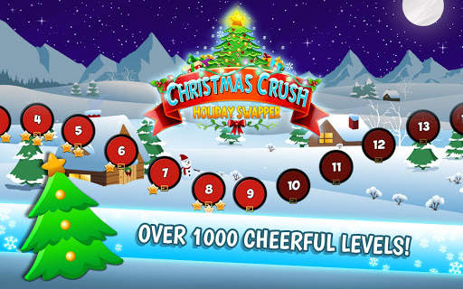 Christmas Crush Holiday Swapper Candy Match 3 Game स्क्रीनशॉट 14