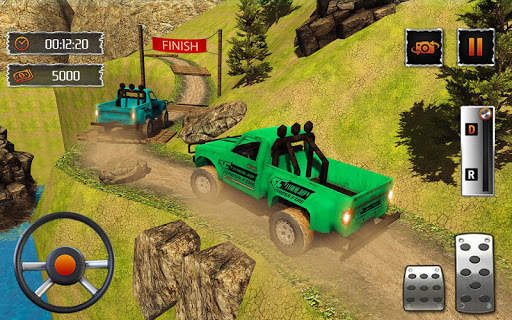 Offroad Jeep 4x4 Uphill Driving Games screenshot 17