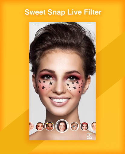 Sweet Snap Live Filter - Funny Motion Sticker screenshot 1