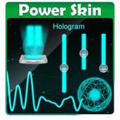 Hologram Poweramp Skin 2.2 Fawn