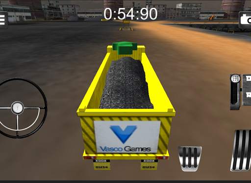 Heavy dump truck 3D parking screenshot 6