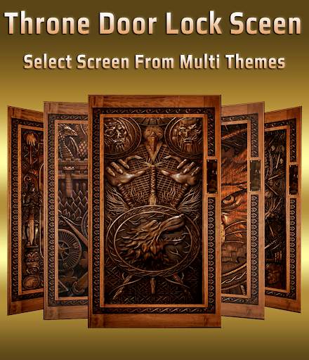 Thrones Door Screen Lock - HD Throne Door Screen screenshot 3