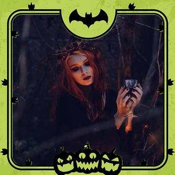 Halloween Photo Frames Editor screenshot 1