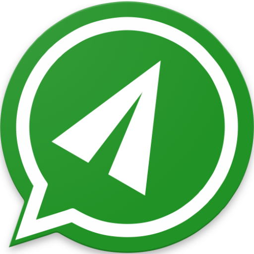 Direct Message on WhatsApp and Repeat text icon