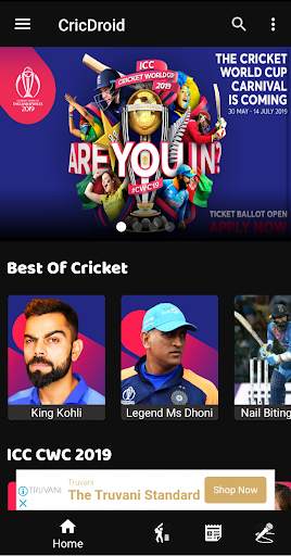 CricDroid - ICC Cricket World Cup 2019 |  IPL 2019 screenshot 2