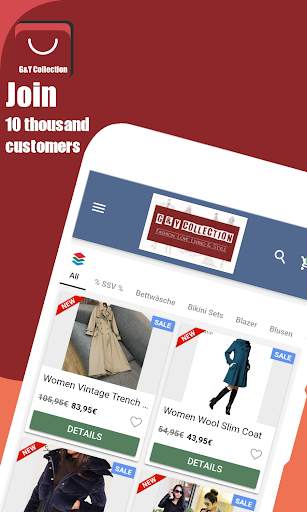 GandY Collection Online Shop screenshot 1