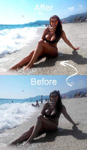 Retouch Now: beautiful body & face editor 1 تصوير الشاشة