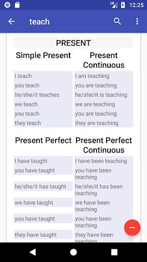 English Verbs screenshot 5