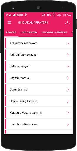 Hindu Daily Prayers screenshot 1