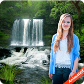 Waterfall Photo Frames icon
