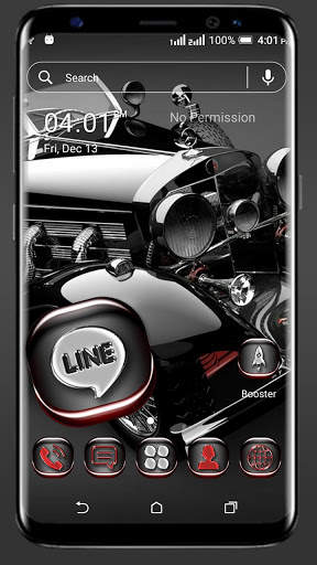 Vintage Car Launcher Theme screenshot 1