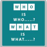 Who Is Who What Is What