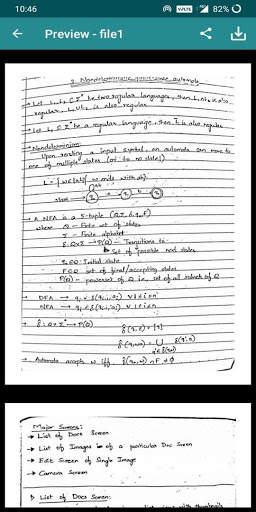 CamScanner mini screenshot 3