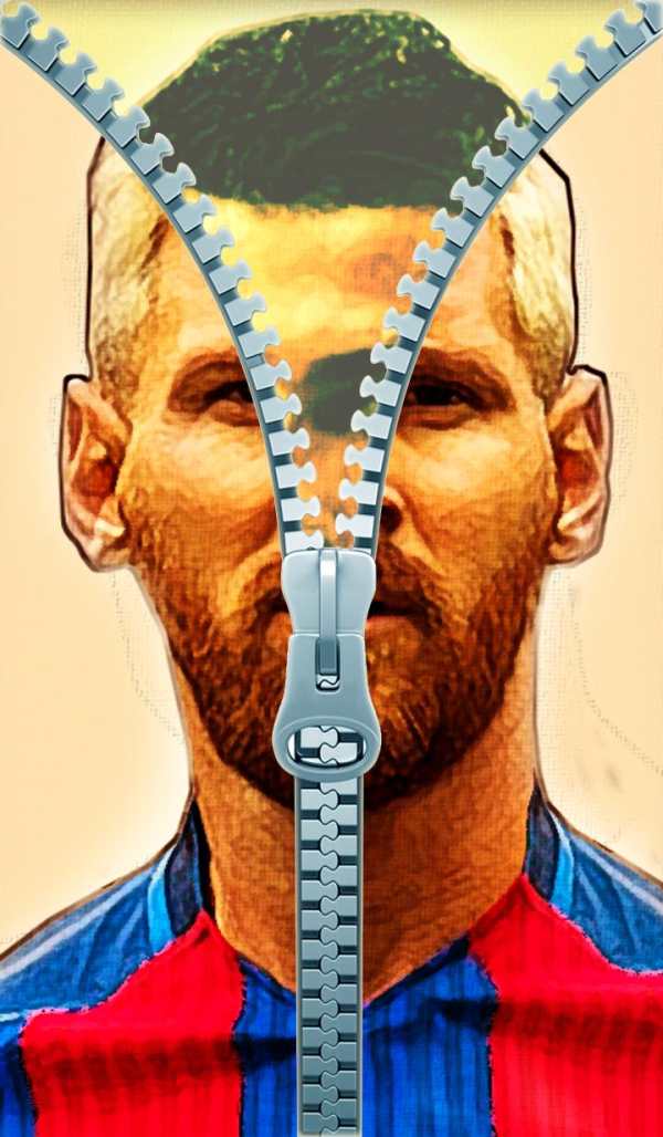 Football legend zipper lock screenshot 3
