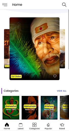 Sai Baba HD Wallpaper screenshot 1