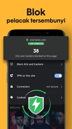 Owl Private Browser - Unblock Situs, Unduh Video screenshot 5