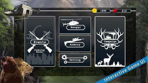 Helicopter Shooting Simulation: Sniper Hunting 3D screenshot 1