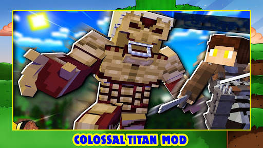 Colossal Titan Mod Minecraft screenshot 1