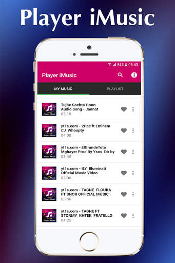Player iMusic - Music Player 2021 - Mp3 Player screenshot 2
