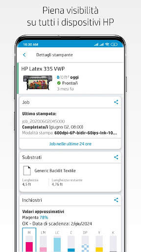 HP PrintOS for PSP screenshot 4