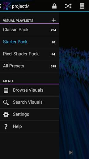projectM Music Visualizer screenshot 8