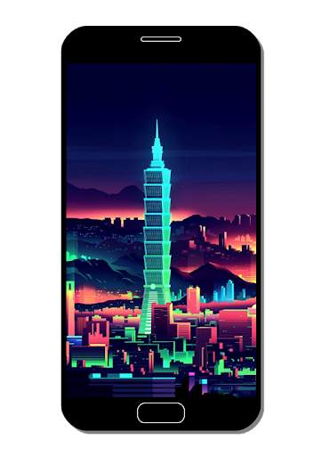 City Night Wallpaper HD screenshot 2
