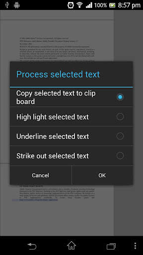 Radaee PDF Reader screenshot 3