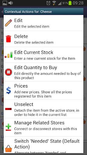 Perfect Shopping List screenshot 4
