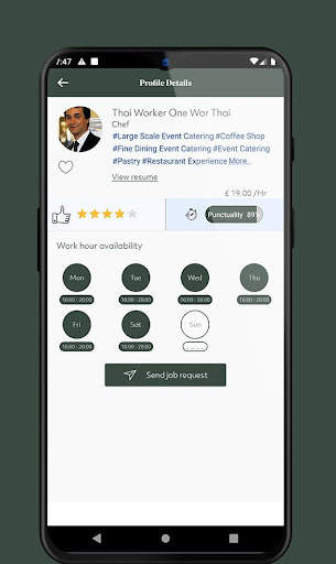 Work It App screenshot 2