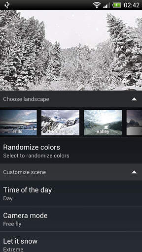 Snowfall 360° Free screenshot 5