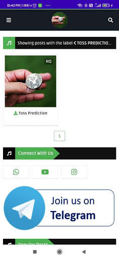 Toss Prediction screenshot 3