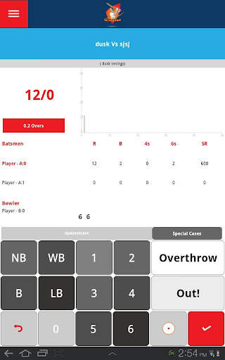 Cricket Score Pad screenshot 4