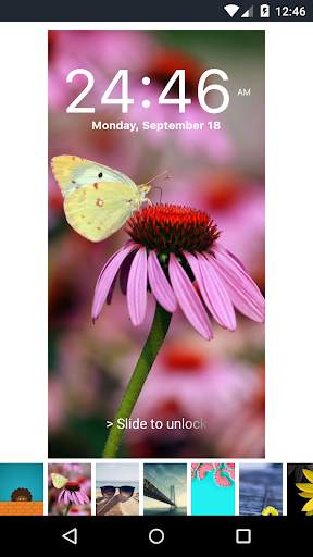 Photo lock screen - Lock screen with photo screenshot 4