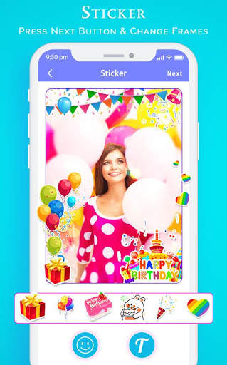 Birthday Photo Frame screenshot 4