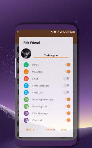 Favorite Contacts Free screenshot 8