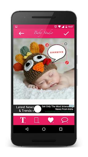 Baby Studio(Photo Editing App) screenshot 4