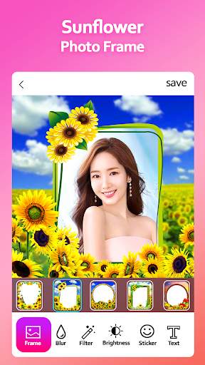 Sunflower Photo Frame screenshot 1