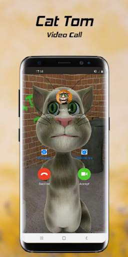 Call Tom's Talking Game Video Call screenshot 2