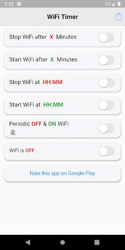 WiFi Timer screenshot 1