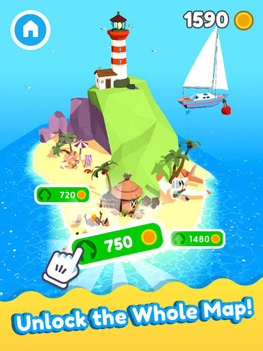 Shark Escape 3D - Swim Fast! screenshot 14