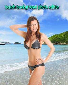 Beach Background Photo Editor screenshot 1