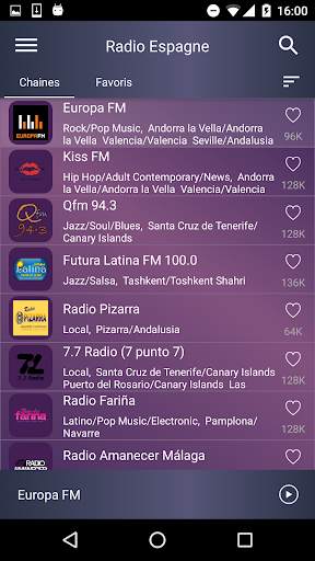 Radio Espagne - Radio FM Espagne screenshot 2