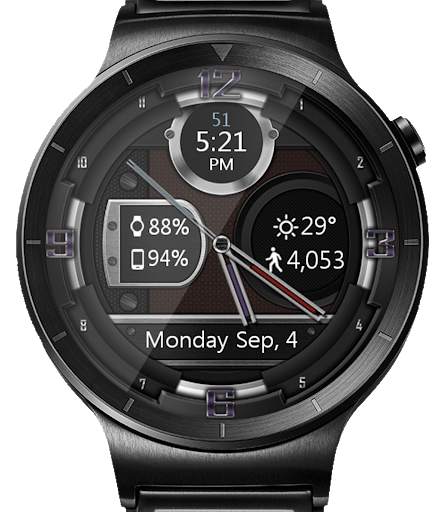 ShockR ReVeal HD WatchFace Widget & Live Wallpaper screenshot 17
