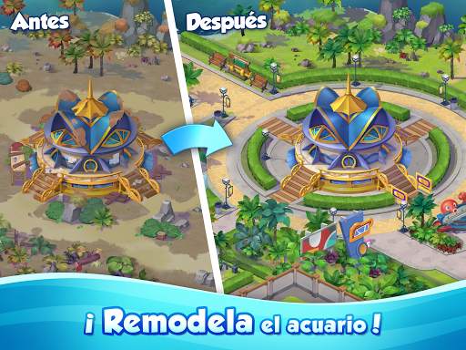 Aqua Blast: Fish Matching 3 Puzzle & Ball Blast screenshot 5